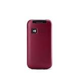 Panasonic KX-TU400EXR Telefono Cellulare ad Utilizzo Facilitato, Pulsanti Grandi Retroilluminati, Ampio Display da 2,4", Batteria a Lunga Durata, Tasto per Chiamata Prioritaria con Vivavoce, Bordeaux