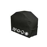 Copertura Barbecue da Esterno, Copri barbecue da Esterno Impermeabile, Telo Copri Barbecue Esterno,Telo Barbecue Impermeabile, Anti Polvere Neve Pioggia Feci di Uccelli Sole (145X61X117)