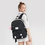 YAMTION Zaino da scuola per ragazze adolescenti, zaino per laptop da 15,6 pollici, borsa per libri per studenti delle scuole medie universitarie, carino borsa da scuola per donne