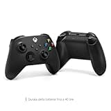 Xbox Controller Wireless, Carbon Black - per Xbox One, Xbox Series X|S, Windows 10/11, Android, iOS