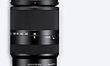 Sony SEL-18200LE Obiettivo con Zoom 18-200 mm F3.5-6.3, Stabilizzatore Ottico, Mirrorless APS-C, Attacco E, SEL18200LE, Nero