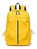 QDLTGBD Zaino Zaini Casuali, per Laptop Aziendali E Studenti Universitari -Giallo