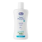 Chicco Baby Moments Set con Bagno Corpo da 200 Ml, Shampo Senza Lacrime da 200 ml, Pasta Lenitiva da 100 Ml, Idea Regalo, 0 Mesi +