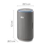 Philips PureProtect 3200 Series: Purificatore d'aria Intelligente, Filtro HEPA e a Carbonio Attivo, CADR 500 m³/h per spazi di 130 m², ultra-silenzioso ed efficiente energeticamente (AC3210/12)