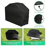 Copertura Barbecue da Esterno, Copri barbecue da Esterno Impermeabile, Telo Copri Barbecue Esterno,Telo Barbecue Impermeabile, Anti Polvere Neve Pioggia Feci di Uccelli Sole (145X61X117)