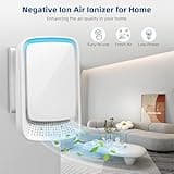 Mini Purificatore d‘Aria Ionico 2 Pezzi, Elimina Odori di Animali, Fumo e Polvere - Ultra Silenzioso, Senza Filtri e Manutenzione Facile - Perfetto per Camera da Letto, Cucina, Bagno e Area Lettiera