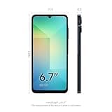 Samsung Galaxy A06 4G LTE Versione Globale SM-A065F/DS, NO NFC, Display 6,7", Doppia SIM 50MP Doppia Fotocamera Nero (Black), 64GB