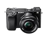 Sony Alpha 6100 Kit Fotocamera Digitale Mirrorless con Obiettivo Intercambiabile SELP 16-50mm, Sensore APS-C, Video 4K, Real Time Eye AF, Real Time Tracking, ILCE6100AB + SELP16502B, Nero