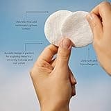 Sky Organics Organic Cotton Rounds for Sensitive Skin, 100% Pure GOTS Certified Organic for Beauty & Personal Care, 100 ct.