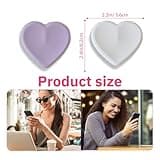 JYNXOR 4 Pcs Impugnatura Smartphone, Accessori Smartphone Anello Telefono Supporto Dita Cellulare, Graziosi Porta Airbag Per Cellulare Con Motivo Amore Maniglia, Airbag Phone Supporto