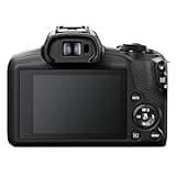Canon EOS R100 - Obiettivo RF-S 18-45mm F4.5-6.3 IS STM - Fotocamera Mirrorless APS-C 24,1MP, Dual Pixel CMOS AF, Videocamera 4K, Scatto Continuo 6,5fps - Rilevamento Viso e Occhi - Wi-Fi, Bluetooth