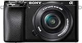 Sony Alpha 6100L - Kit Fotocamera Digitale Mirrorless con Obiettivo Intercambiabile SELP 16-50mm, Sensore APS-C, Video 4K, Real Time Eye AF, Real Time Tracking, ILCE6100B + SELP1650, Nero