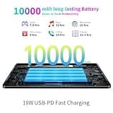 TECLAST T65MAX Tablet 13 Pollici 2.2GHz Helio G99 Octa-Core Gaming Tablet Android 14, Dual SIM 4G LTE+5G WiFi, 20GB RAM+256GB ROM(TF 8TB)10000mAh 18W PD/4 Altoparlanti/Widevine L1/13MP/BT5.2/GPS, 2025