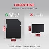 [5 anni di recupero dati gratuito] GIGASTONE Scheda di memoria da 256 GB Serie 4K Pro, velocità fino a 100 MB/s, compatibile con videocamere Canon, Nikon, Sony, A1 V30 UHS-I