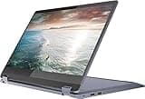 Lenovo Flex 3i Chromebook 2 in 1 per studenti universitari, laptop touchscreen FHD da 15,6 pollici, Intel Celeron N4500, 4 GB di RAM, 64 GB eMMC + scheda SD da 128 GB, grafica Intel UHD, Chrome OS
