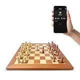 Chessnut Pro - Set di scacchiere elettroniche, gioco di lusso con tutti i pezzi di scacchi in legno, set di tavole da torneo da 55 cm con pezzi in legno