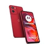 Motorola moto g05 (4/128GB, Fotocamera 50MP + sensore antisfarfallio, Display 6.67" HD+ 90Hz, batteria 5200mAh, MediaTek Helio G81, Android 15), Plum Red