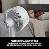 Shark FlexBreeze Ventilatore ad Alta Velocità, Ventilatore Portatile Ibrido con e Senza Filo per Uso Interno ed Esterno, Resistente all'Acqua e ai Raggi UV**, Potente e Silenzioso, Bianco, FA220EU