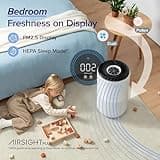 LEVOIT Purificatore d'Aria Smart con APP e ALEXA, Depuratore CADR 400m³/h fino a 83m², 24dB Silenziosa, Display PM2.5, Filtro HEPA, Elimina 99.97% di Allergi Polline Polvere Odori per Casa