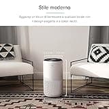 LEVOIT Purificatore d'Aria Smart con APP e ALEXA, Depuratore CADR 400m³/h fino a 83m², 24dB Silenziosa, Display PM2.5, Filtro HEPA, Elimina 99.97% di Allergi Polline Polvere Odori per Casa
