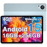 DOOGEE T30S Android 15 Tablet 11 Pollici, 16GB RAM + 256GB ROM (TF 1TB), 2.4K, 8580mAh, 4G LTE + 5G WiFi, 13MP+8MP, Octa-Core Tablet Gaming, Hi-Res Altoparlanti/OTG/BT5.0/GPS/Widevine L1