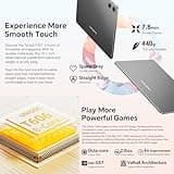 TECLAST P30T Android-15-Tablet 10.1 Pollici, 12GB RAM+128GB ROM(TF 4TB), 2GHz T606 Octa-Core, Widevine L1/GPS/BT5/6000mAh/Tablet con Tastiera+Custodia+Penna+3.5mm Auricolari, 10 Accessori-2025 Newest