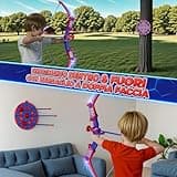Giocattoli Bambino Set con Luci LED Rosse e Blu, Zainetto Supercool e Bersaglio Web, Giocattolo Gioco Bambino 3-12 Anni, Giochi Bambini 3 4 5 6 7 8 10 Anni, Regalo Bimbo 3 4 5 6 7 8 9 10 Anni Maschio