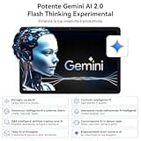 TABWEE T20 Tablet con Tastiera - Tablet Android 15 Octa-Core con Gemini AI, 24 GB RAM + 256 GB ROM (2 TB TF), 10 Pollici HD Incell, Fotocamera 8MP + 5MP, 5000 mAh 5G WiFi/Type-C/GPS