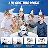 Ophy Robot Bambini, Funzione di Proiezione Innovativa, Robot Telecomandato con Controllo Gestuale, Occhi a LED, Musica, Robot Giocattoli per bambini e bambine di 3 4 5 6 7 8 9 10 11 12 anni