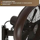 LUCCI AIR Breeze Ventilatore da parete con telecomando, Oil Rubbed Bronze