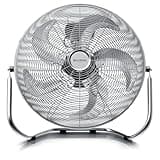 Brandson - Macchina del Vento - L'Originale Super Ventilatore - Largo 53,5cm - 3-Livelli di Potenza - 120W di Potenza Max assorbita - Design Retro - Cromo