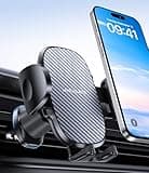 Miracase Porta Cellulare Auto [Gancio Doppio In Metallo] 360° Regolabile Supporto Telefono Auto per Presa D'aria Compatibile con i tutti Smartphones