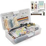 ZHITING Starter Kit da 1 Set per Componenti Elettronici Transistor Resistenza Resistore Cicalino LED