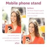 JYNXOR 4 Pcs Impugnatura Smartphone, Accessori Smartphone Anello Telefono Supporto Dita Cellulare, Graziosi Porta Airbag Per Cellulare Con Motivo Amore Maniglia, Airbag Phone Supporto