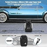 Compressore Portatile per Auto Aria Compressa Pompa Elettrica 150PSI Pressione Gonfiatore Digitale con Luce LED per Gonfiare Le Gomme delle Moto e delle Auto, Palloni, Canotti ECC (Style 1)